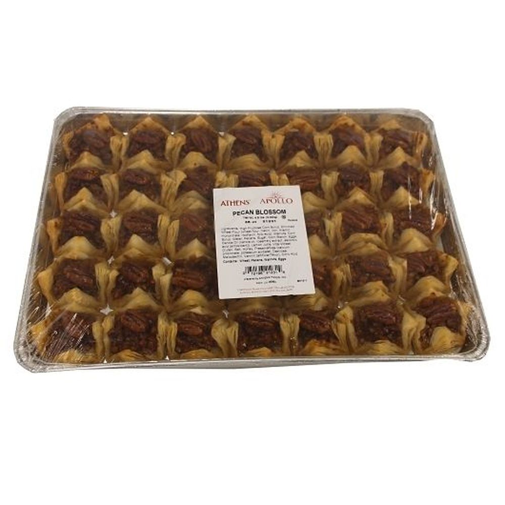 Athens Baklava Pecan Blossom Dessert, 35 Count