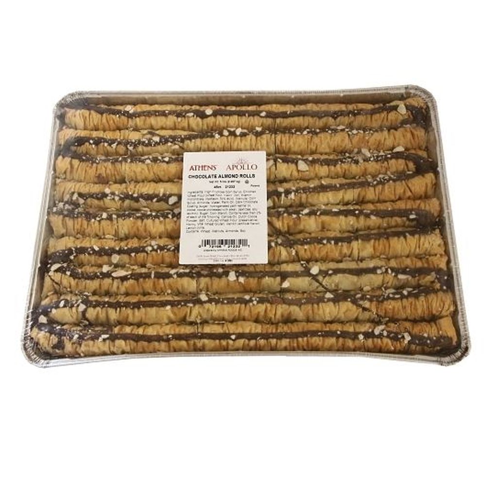 Athens Chocolate And Almond Baklava Roll, 45 Count -- 45 Per Case