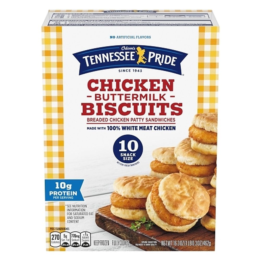 Odom's Tennessee Pride Chicken And Buttermilk Biscuits, 16.3 Ounce -- 4 Per Case