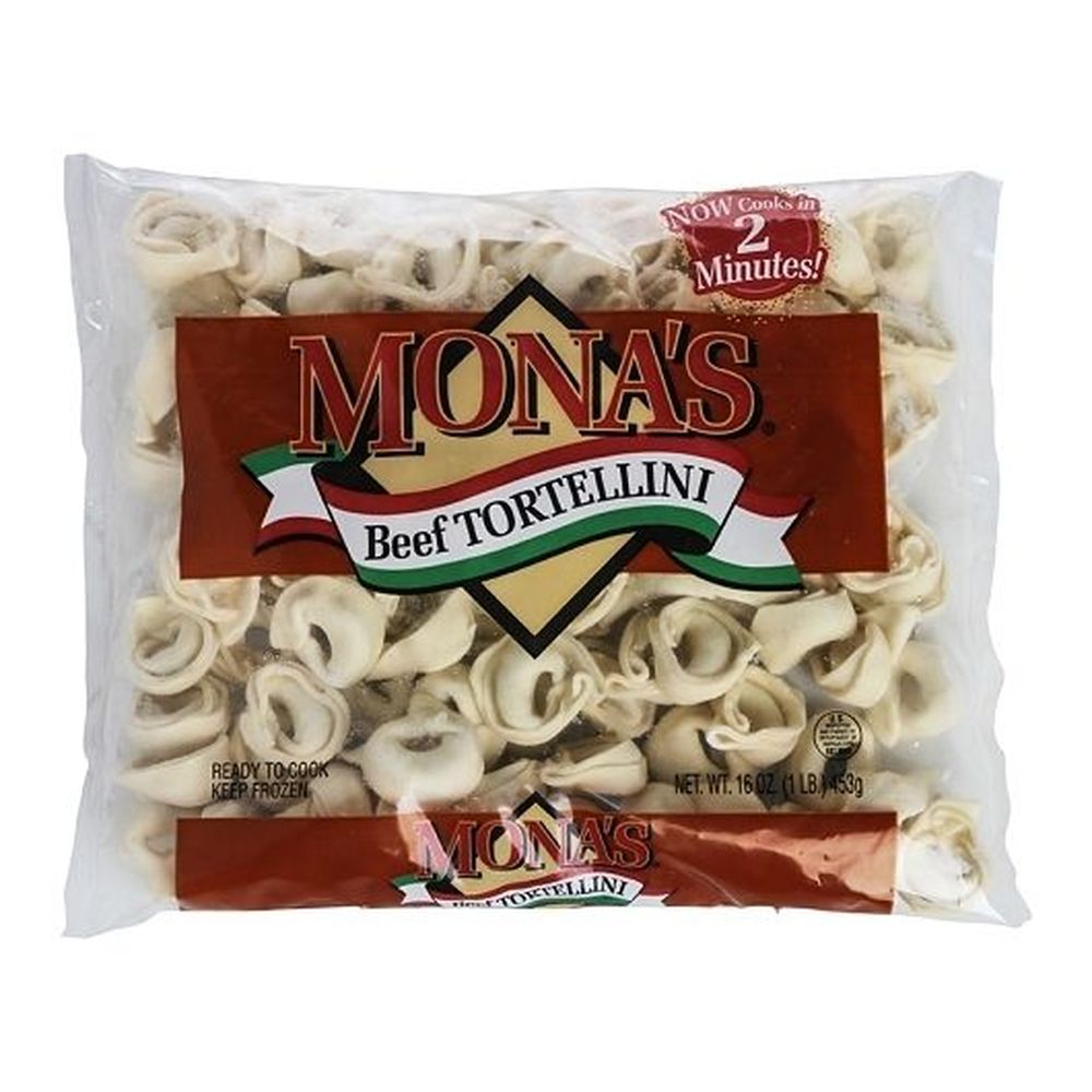 Mona's Beef Tortellini, 16 Ounce -- 12 Per Case