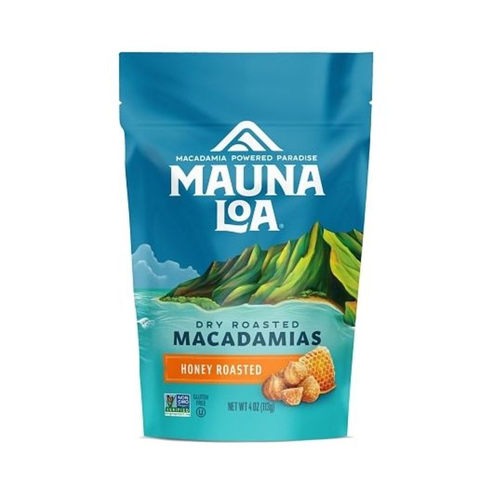 Dry Roasted Honey Roasted Macadamias