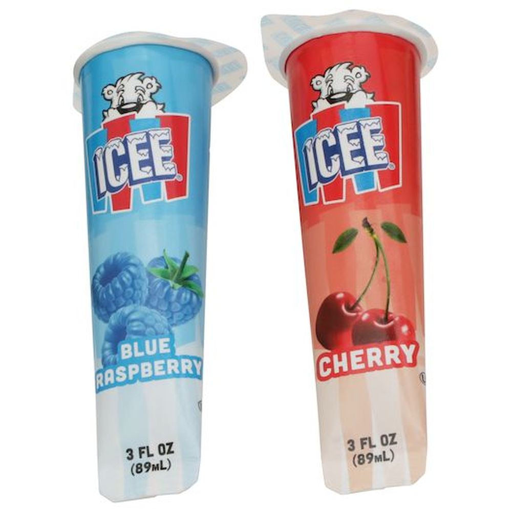 Icee Snack Tube, Variety Pack, 3 Ounce -- 30 Per Case