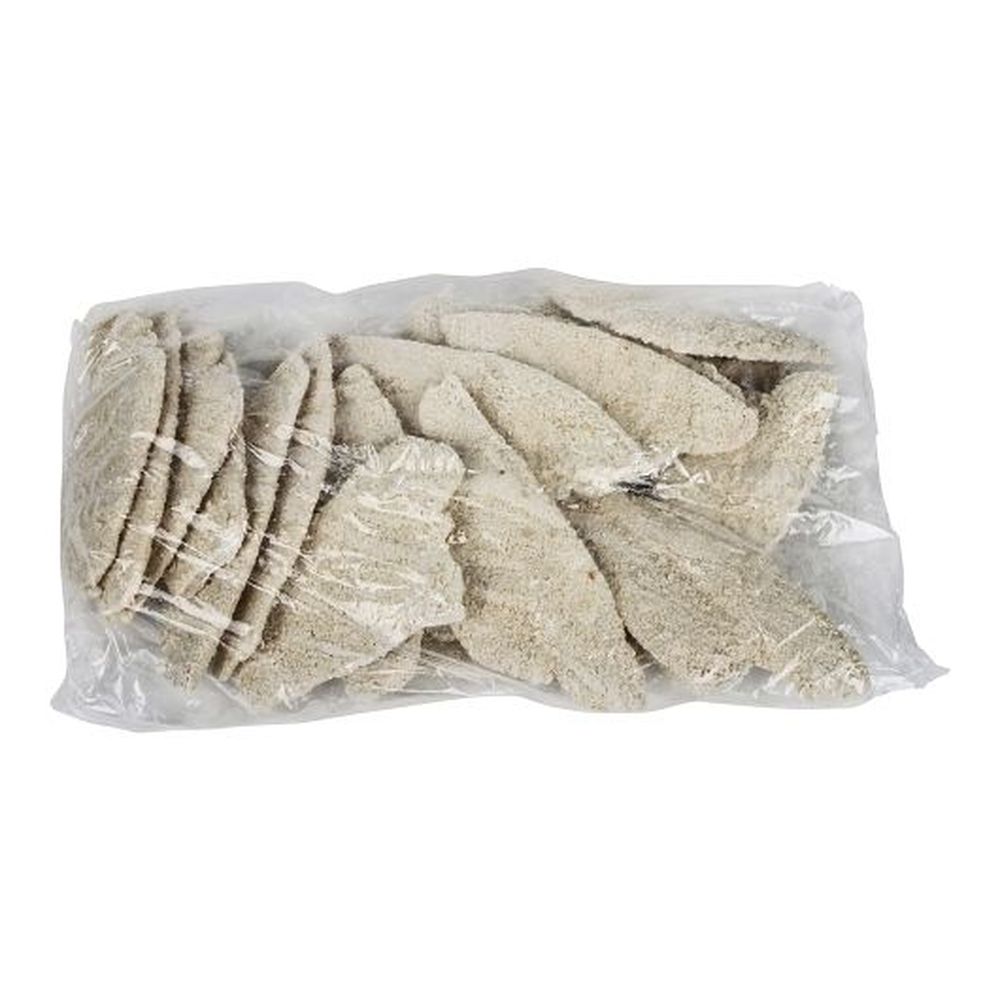 High Liner Foodservice 4-5 Ounce Crunchy Raw Breaded Flounder Fillets, 10 Pound
