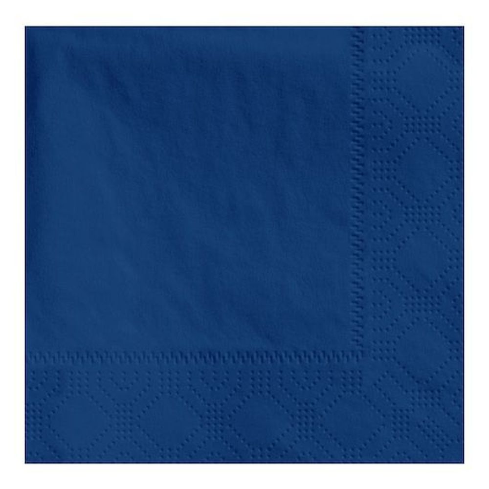 2 Ply 1/4 Fold Navy Beverage Napkin