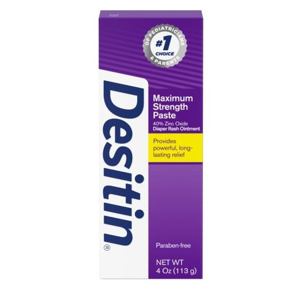 Desitin Maximum Strength Diaper Rash Ointment, 4 Ounce -- 36 Per Case