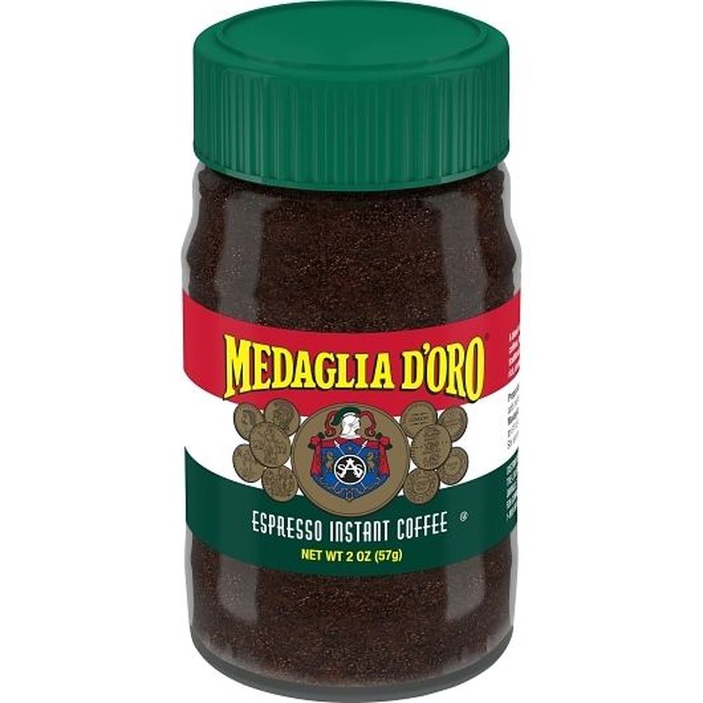 Medaglia D'oro Instant Coffee, 2 Ounce -- 12 Per Case