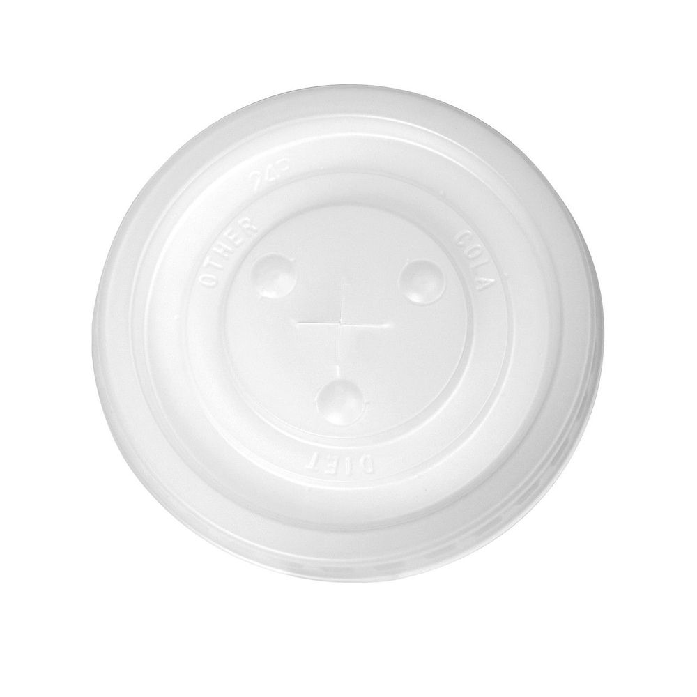 Wna Frost-flex Translucent Number 6 Polystyrene Lid With Straw Slot For Pf20 And Pf24 Cold Cup -- 1000 Per Case