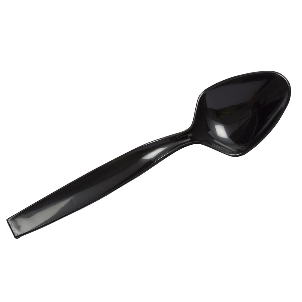 Wna Ecosense Black Number 5 Polypropylene Serving Spoon, 9 Inch -- 144 Per Case