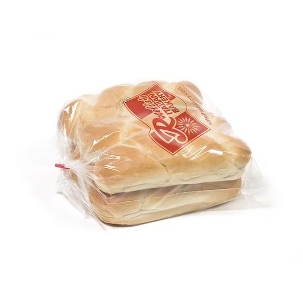 Rotella's Solid Scored Sour Hoagie, 8 Inch -- 36 Per Case