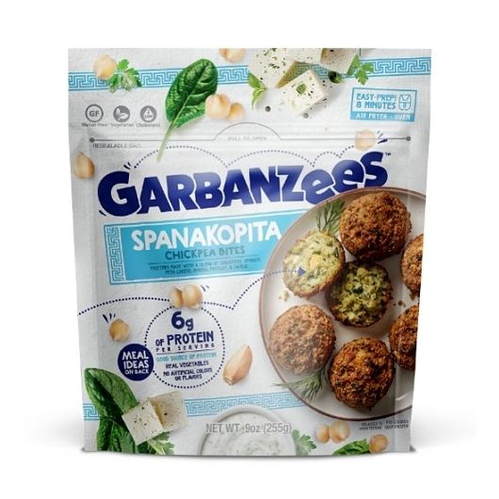 Garbanzees Fully Cooked Spanakopita Chickpea Bites, 10 Count