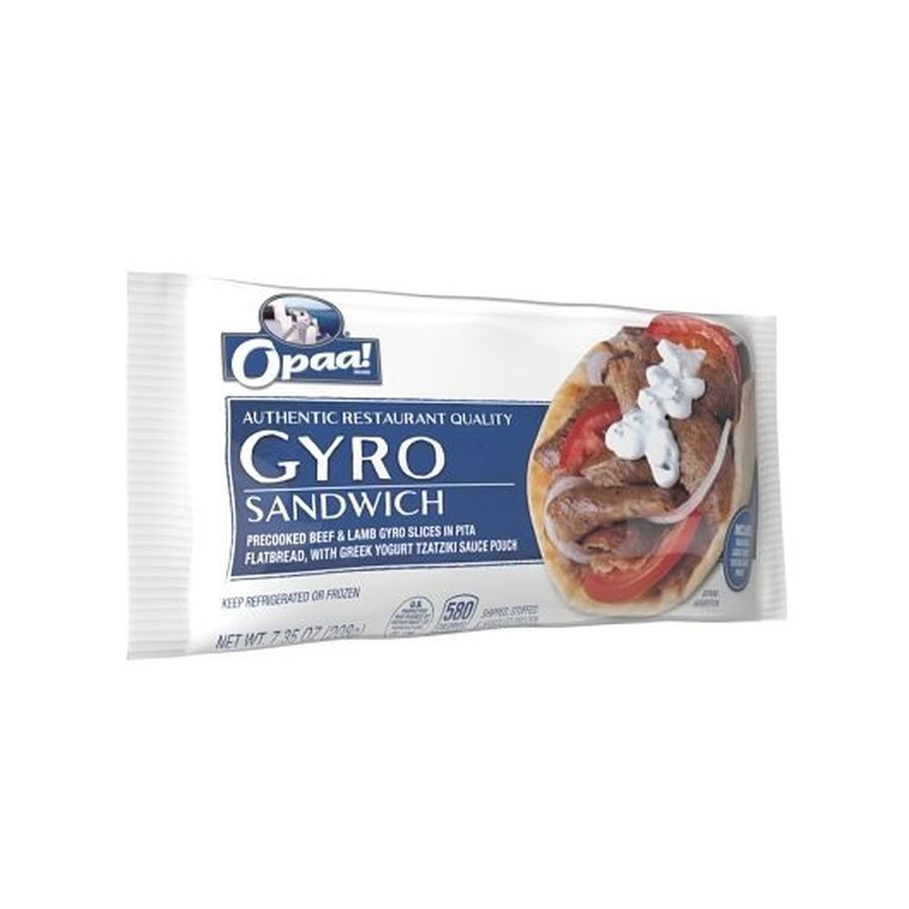 Grecian Delight Premade Gyro Sandwich -- 12 Per Case