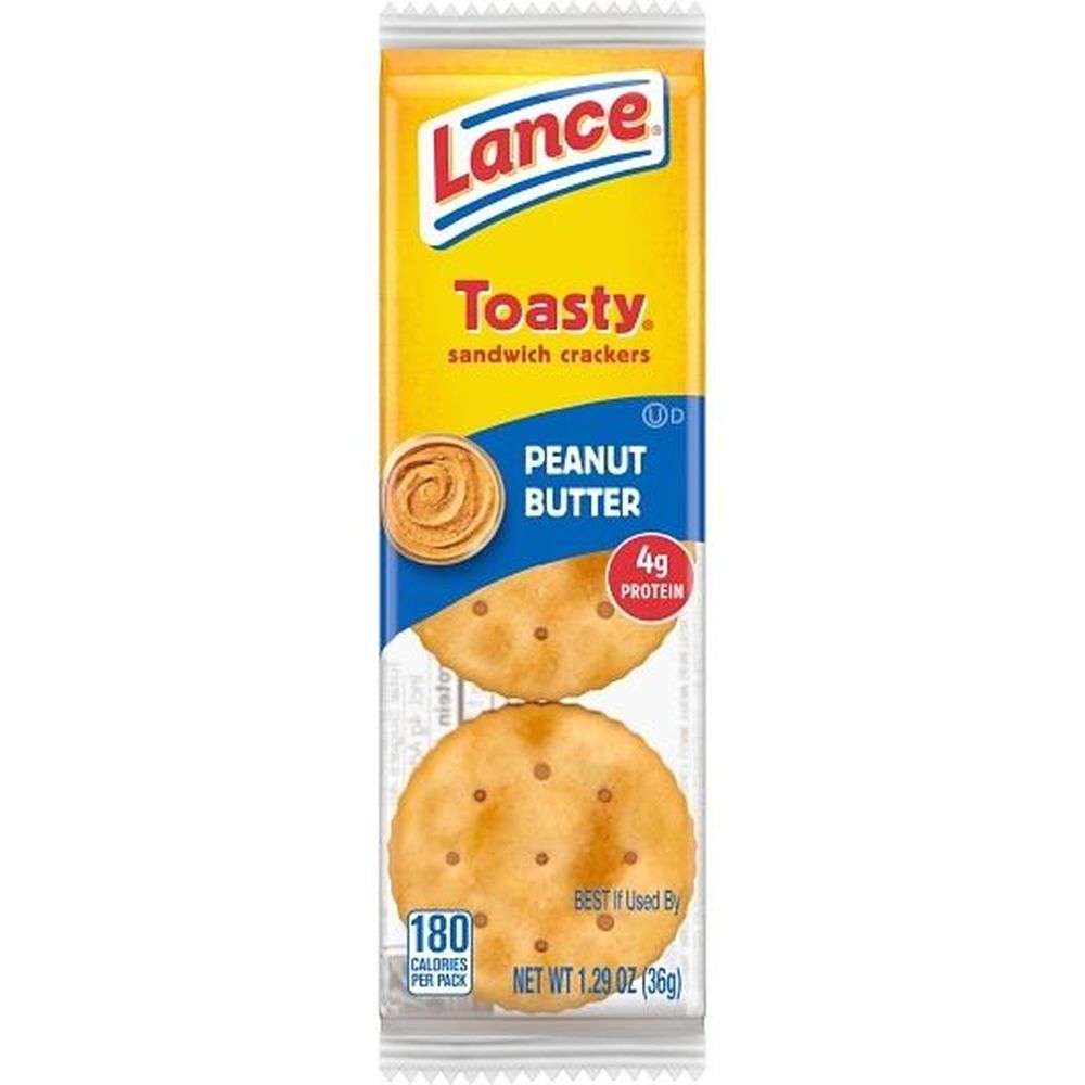 Toasty Peanut Butter Sandwich Crackers