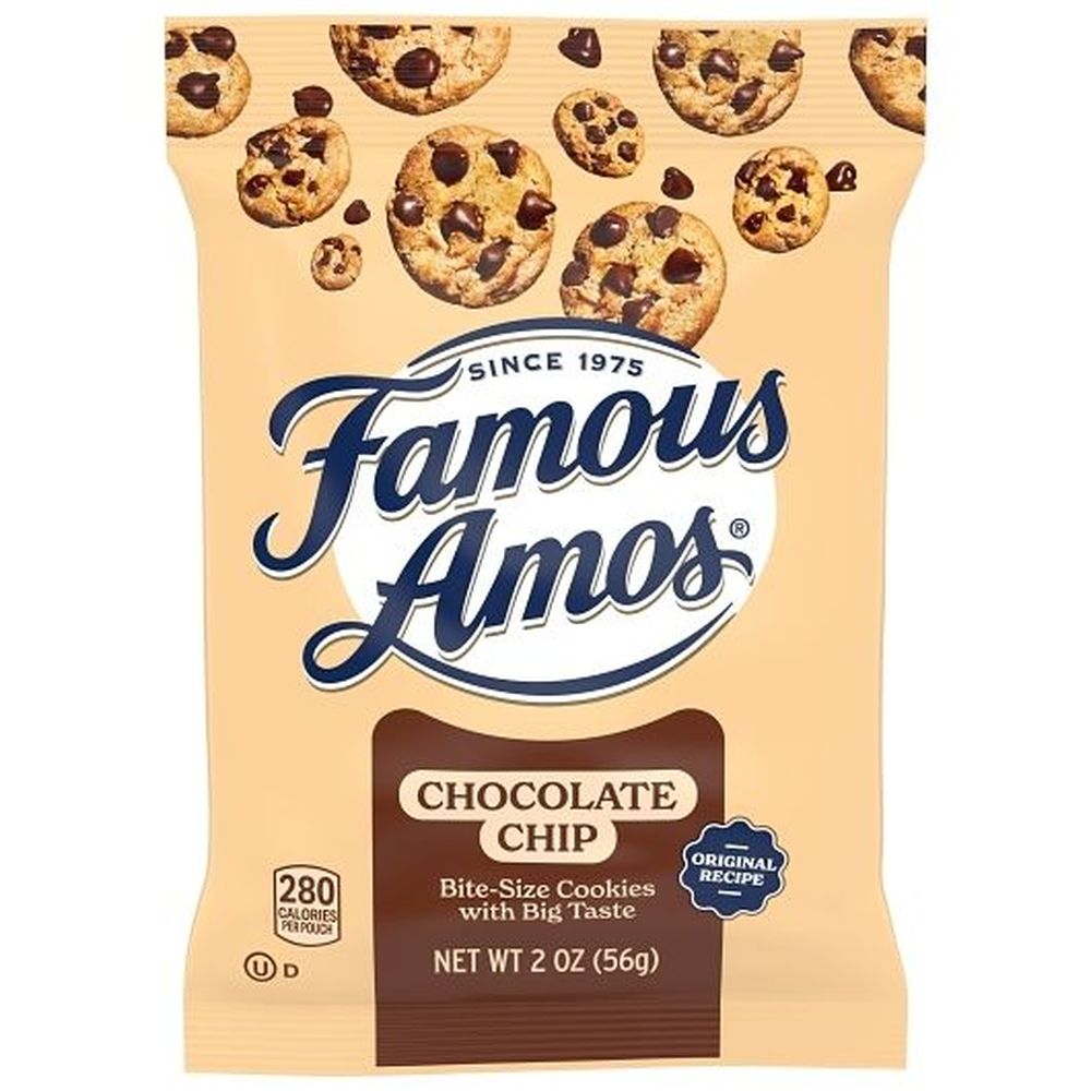 Famous Amos Chocolate Chip Cookies, 2 Ounce -- 60 Per Case