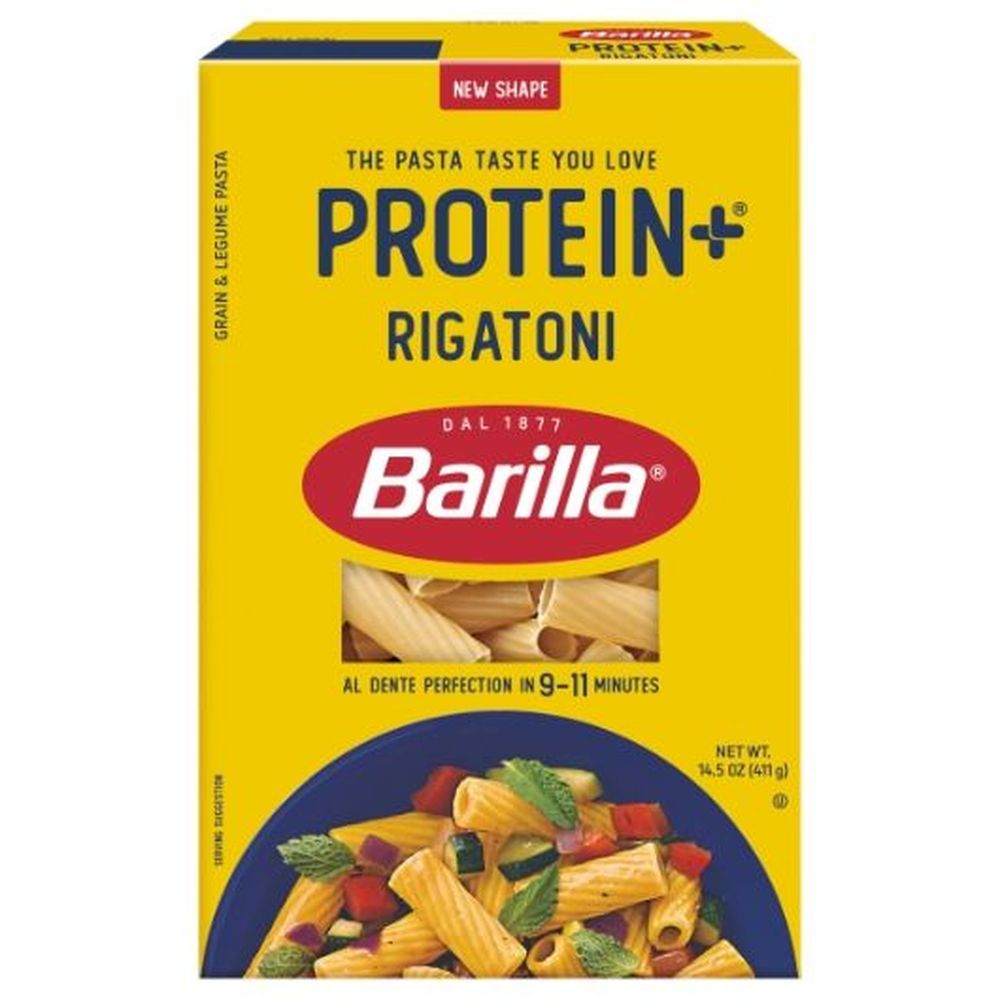 Barilla Protein Plus Rigatoni Pasta, 14.5 Ounce -- 12 Per Case