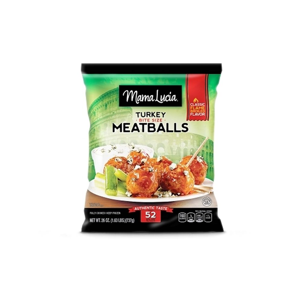 Mama Lucia Turkey Meatballs, 26 Ounce -- 12 Per Case
