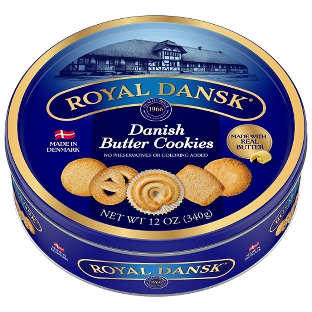 Royal Dansk Danish Butter Cookies, 12 Ounce -- 12 Per Case