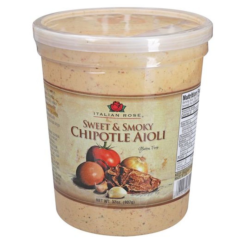 Italian Rose Sweet And Smoky Chipotle Aioli, 32 Ounce -- 6 Per Case