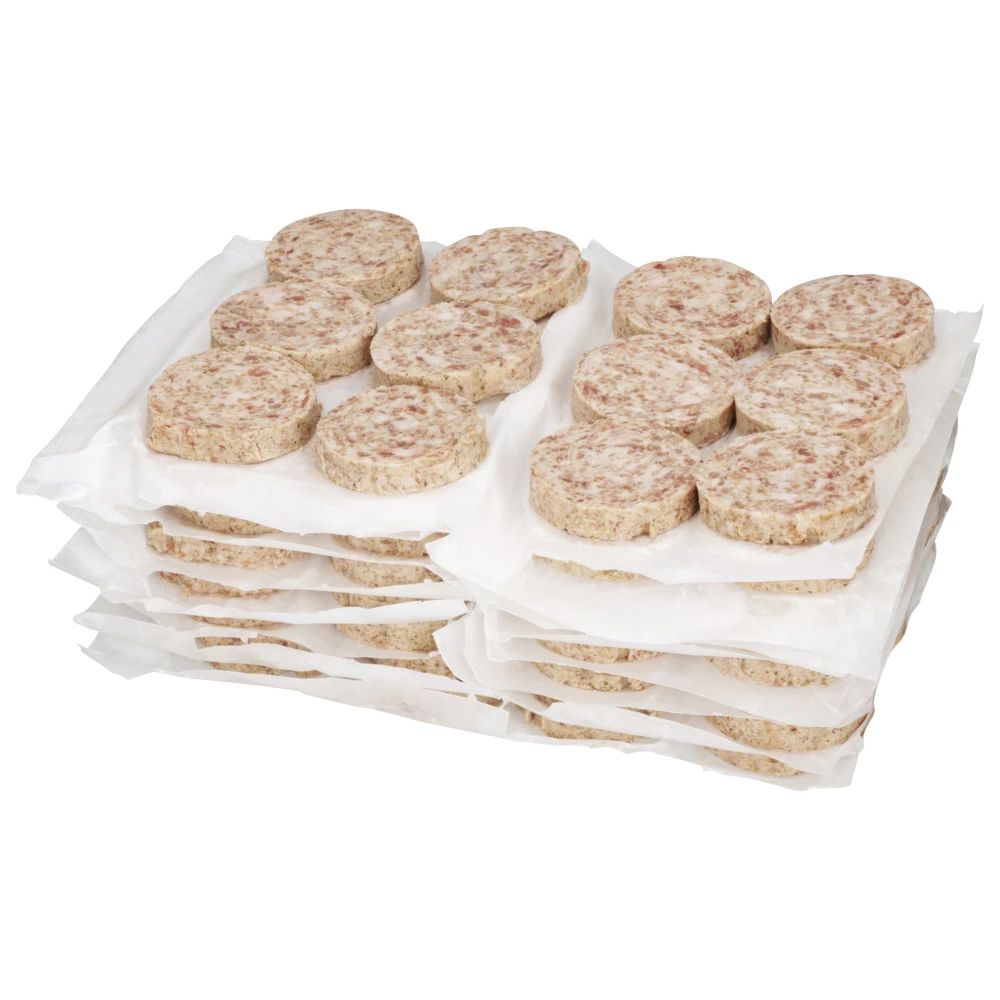 Butcher's Recipe 2 Ounce Raw Pork Breakfast Sausage Patties