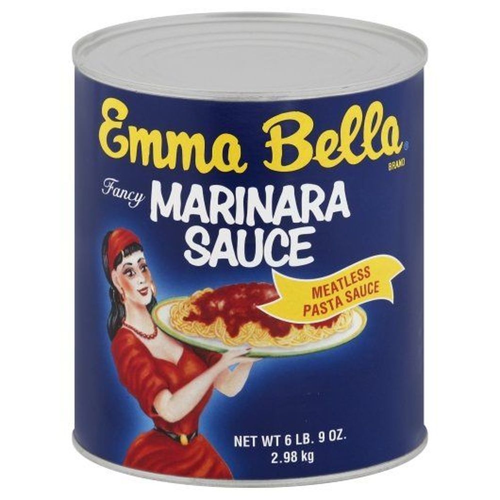 Emma Bella Fancy Marinara Sauce, 6.562 Pound -- 6 Per Case