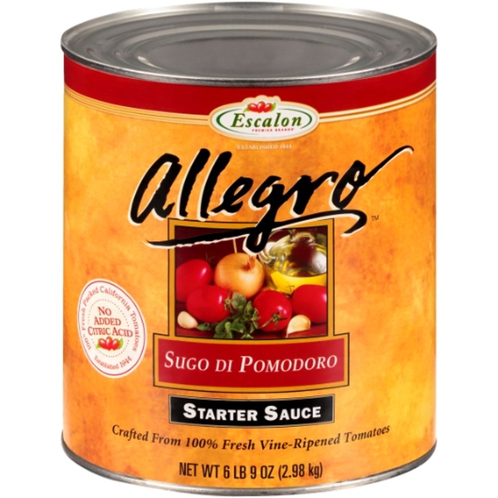 Allegro Starter Sauce, 105 Ounce -- 6 Per Case