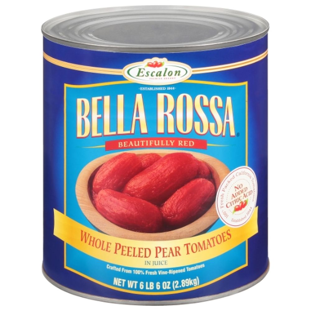 Bella Rosa Peeled Pear Tomato In Juice, 102 Ounce -- 6 Per Case