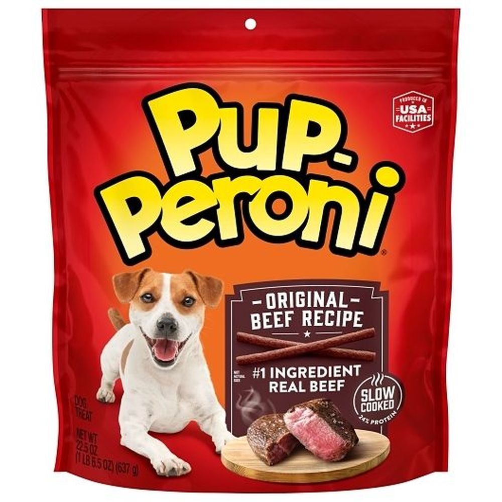 Pupperoni Original Beef Recipe Dog Treat, 22.5 Ounce -- 4 Per Case