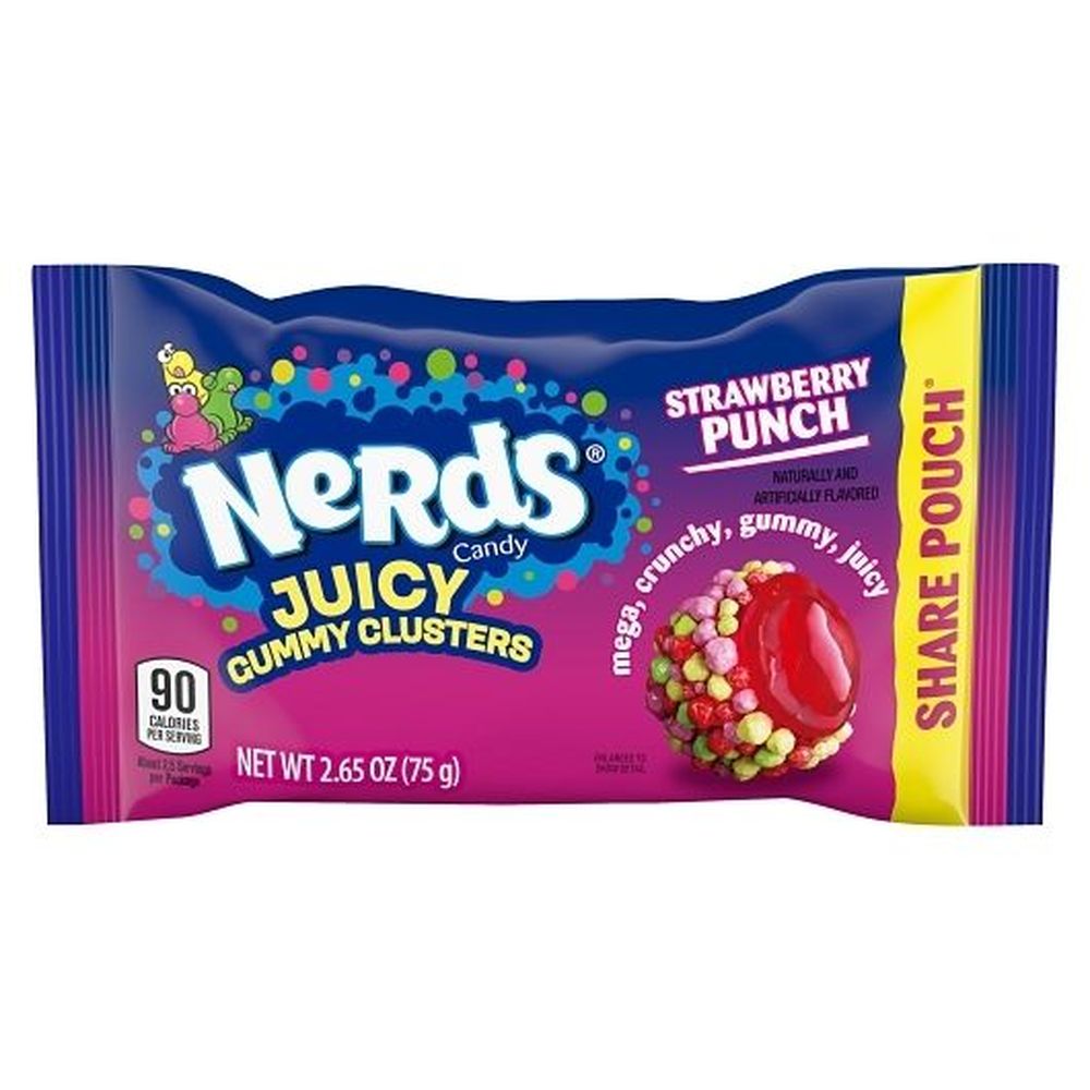 Juicy Strawberry Punch Gummy Candy - Share Pouch