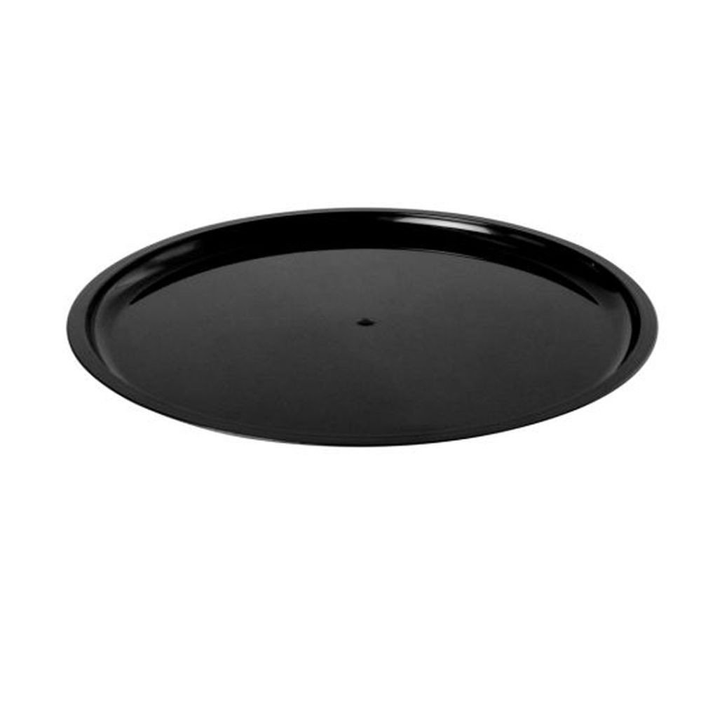 Fineline Settings Platter Pleasers 10.25 Inch Polystyrene Heavy Round Platter, 25 Count