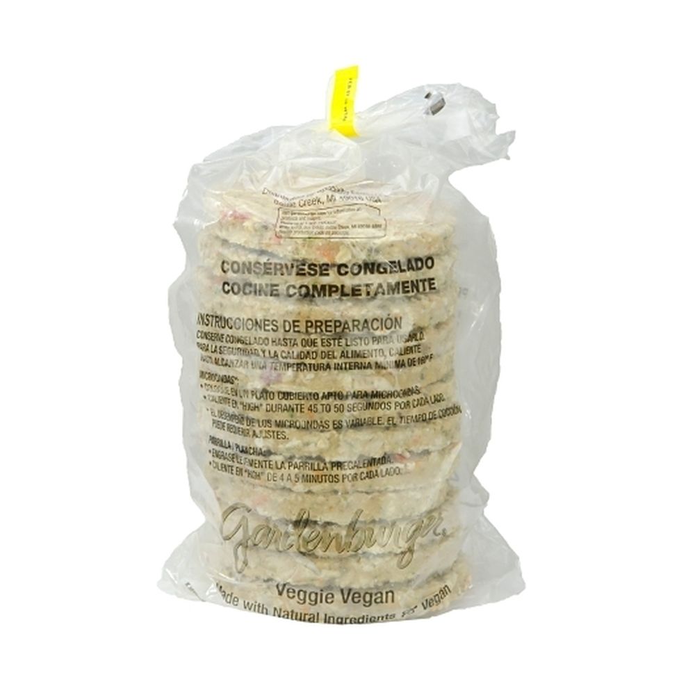 Gardenburger Vegan Veggie Burger, 3.4 Ounce -- 48 Per Case