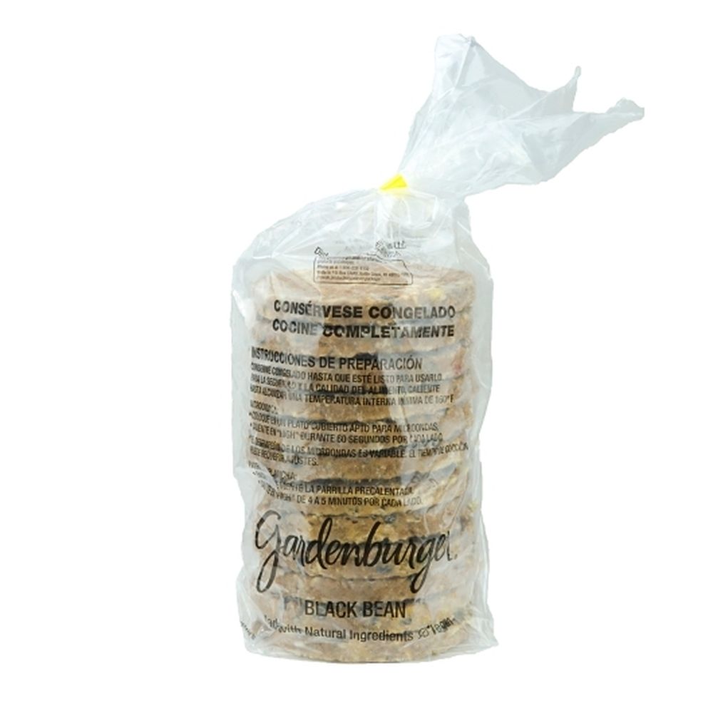 Gardenburger Black Bean Burger, 3.4 Ounce -- 48 Per Case
