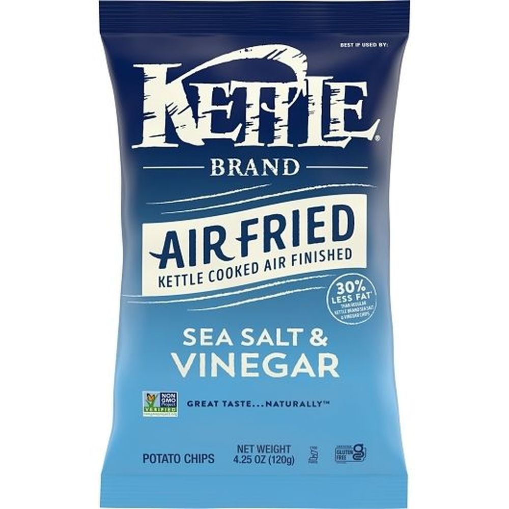 Air Fried Sea Salt and Vinegar < Cooked Potato Chips