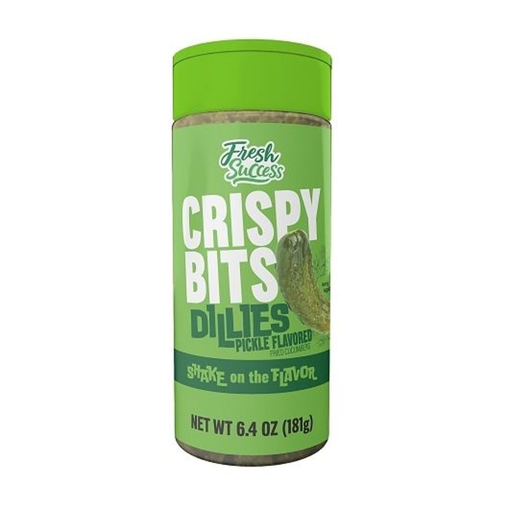 Pickle Flavored Fried Cucumber Crispy Bits