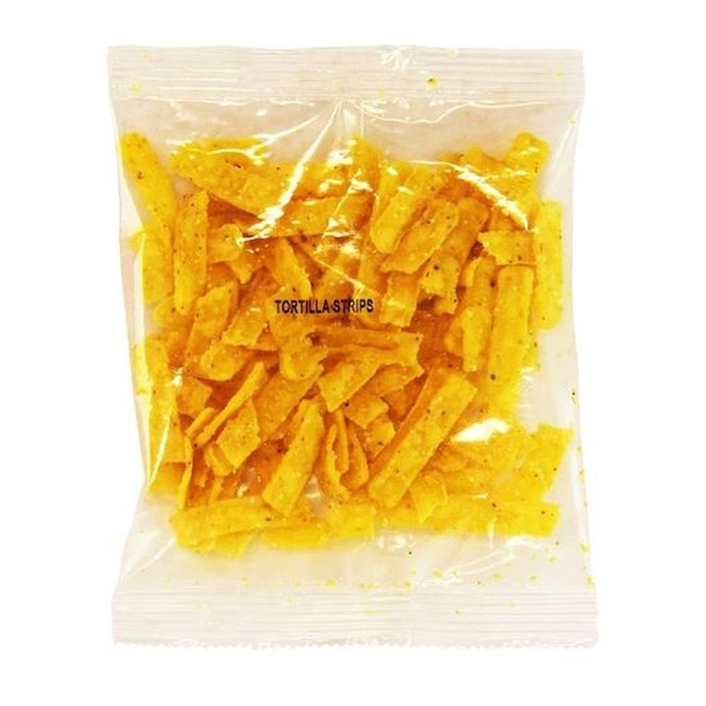 Fresh Gourmet Lightly Salted Tortilla Strips Salad Topping, 0.5 Ounce -- 140 Per Case