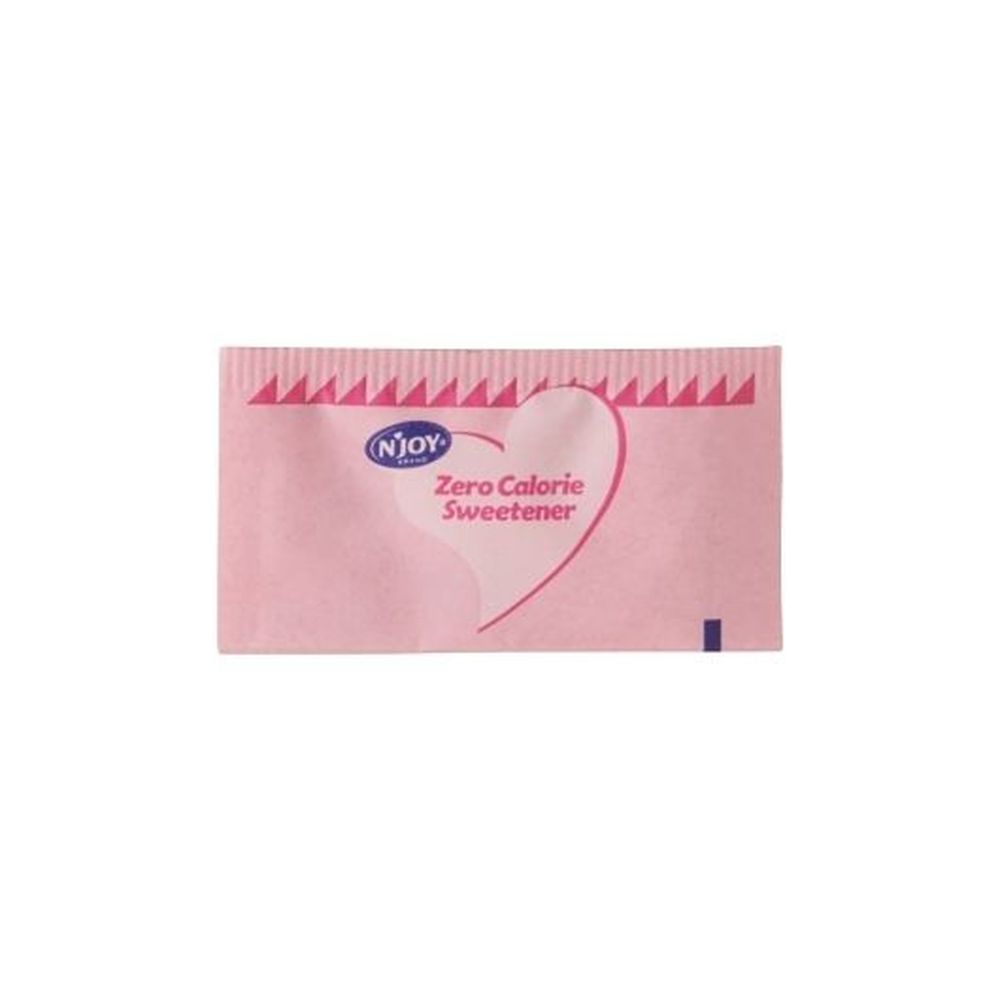 N'joy Saccharin Zero Calorie Sweetener, 1 Gram -- 2000 Per Case