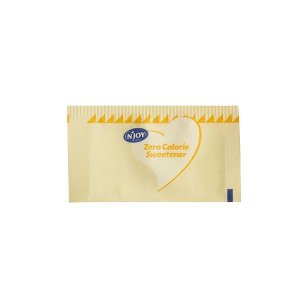 N'joy Yellow Sucralose Zero Calorie Sweetener, 1 Gram -- 2000 Per Case