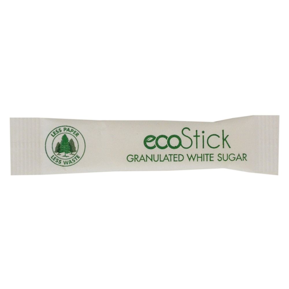 Ecostick Sugar Packets, 2.5 Gram -- 2000 Per Case