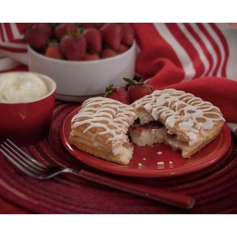 Miss Emmie's Thaw And Serve Iced Strawberry Cheese Danish, 5 Ounce -- 45 Per Case