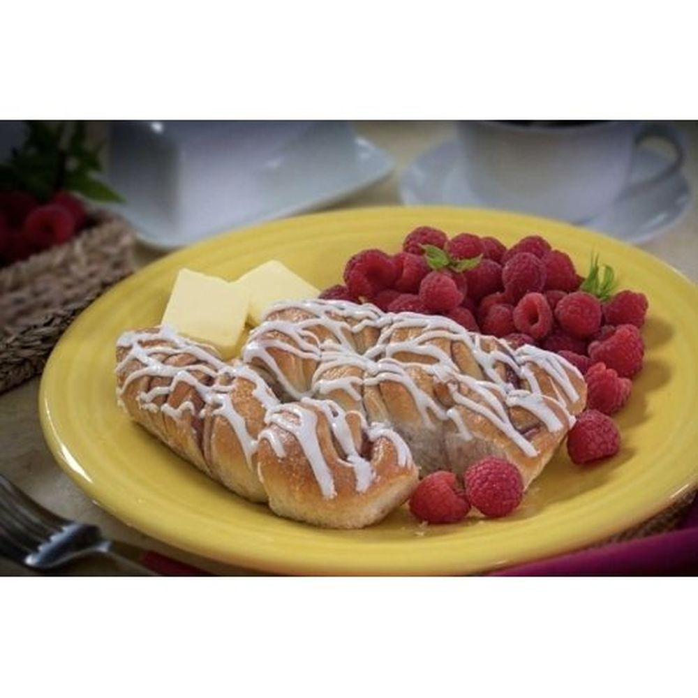 Miss Emmie's Iced Raspberry Twist Danish, 5 Ounce -- 45 Per Case