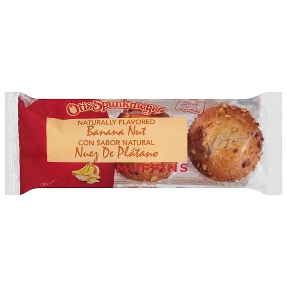 Otis Spunkmeyer Naturally Flavored Banana Nut Muffins, 12 Ounce -- 8 Per Case