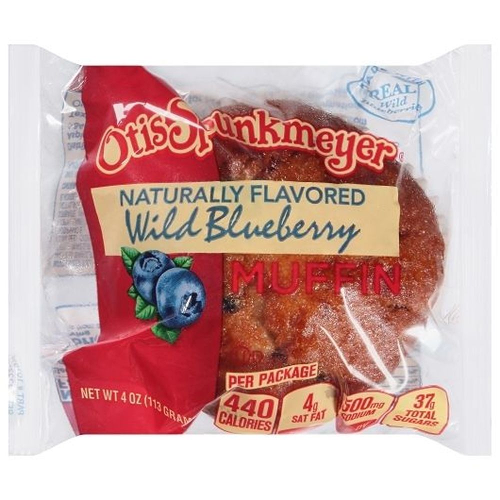 Otis Spunkmeyer Wild Blueberry Muffin, 4 Ounce -- 48 Per Case