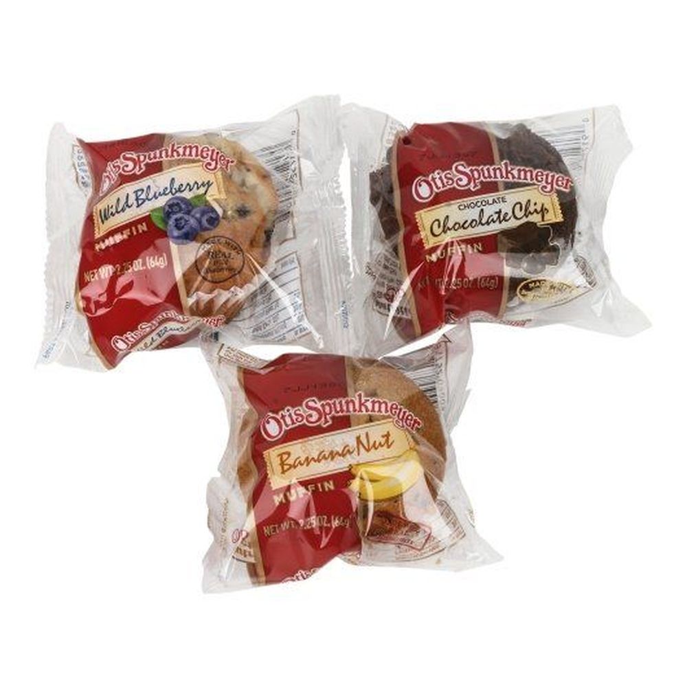 Otis Spunkmeyer Delicious Essentials Mixed Muffin, 2.25 Ounce -- 96 Per Case