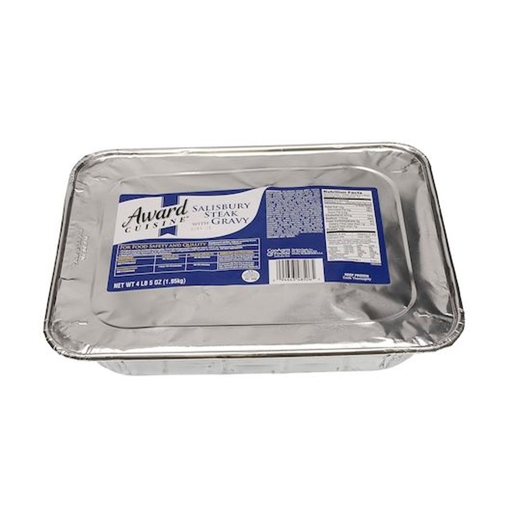 Award Cuisine Salisbury Steak With Gravy, 69 Ounce -- 4 Per Case