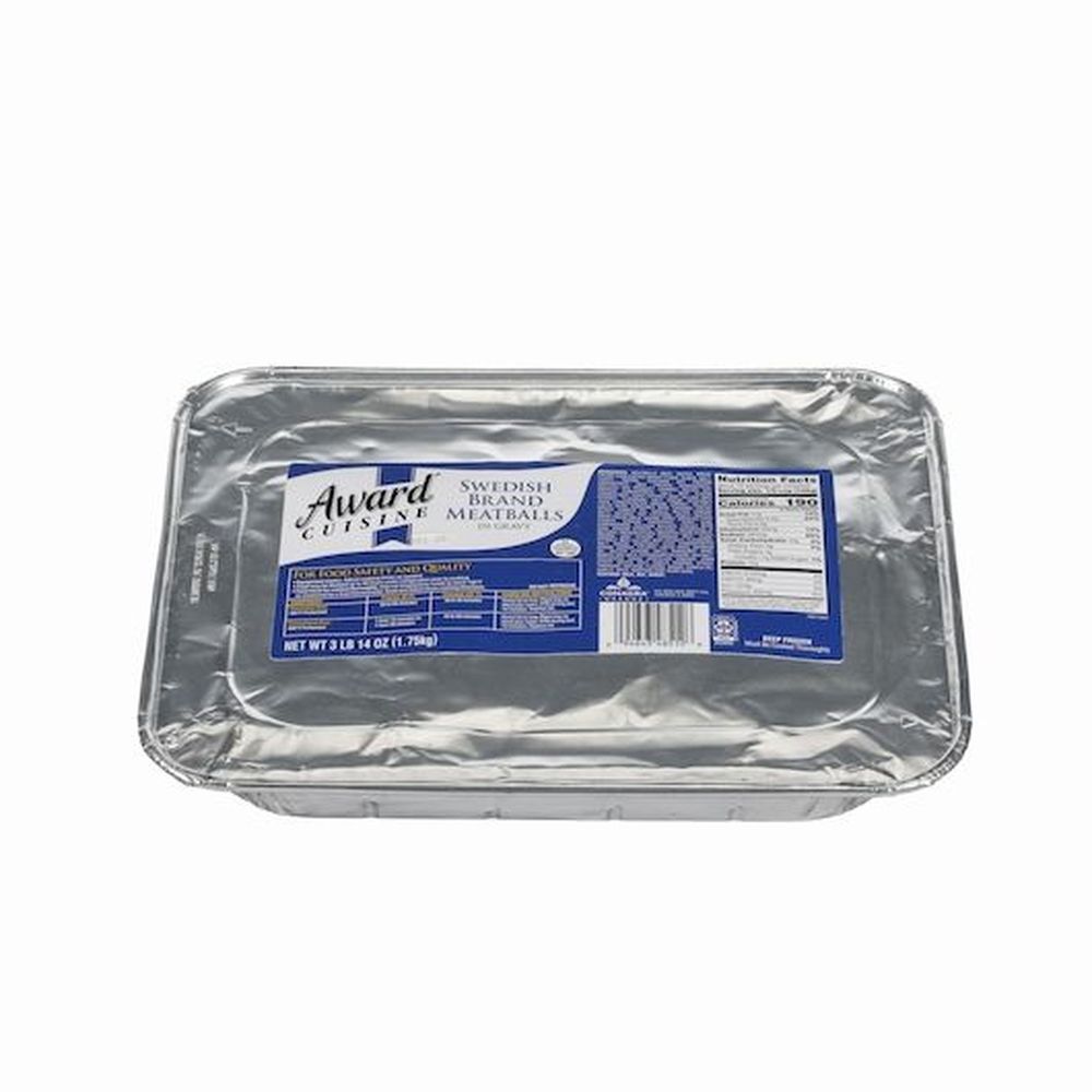 Award Cuisine Swedish Meatballs In Gravy, 62 Ounce -- 4 Per Case