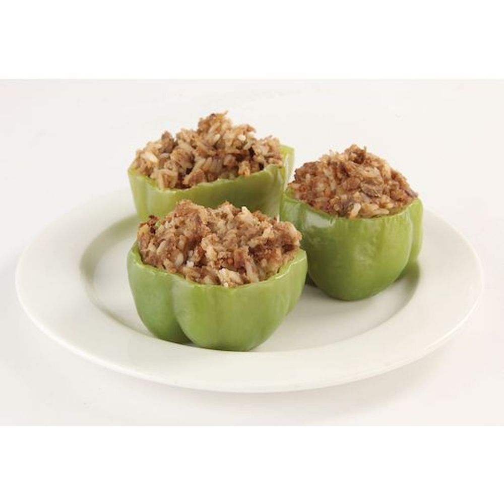 Award Cuisine Stuffed Green Peppers With Beef - Dry Pack, 54 Ounce -- 4 Per Case
