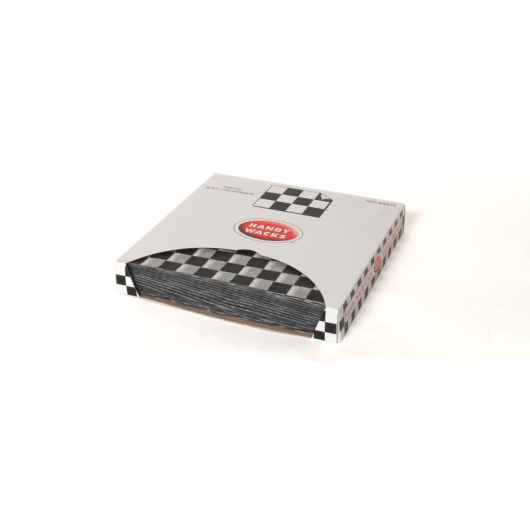 Handy Wacks 12 X 12 Checker Board Black Tissue, 1000 Count -- 6 Per Case