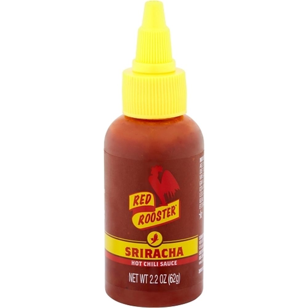 Red Rooster Mini Sriracha Hot Chili Sauce, 2.20 Ounce Bottle -- 45 Per Case
