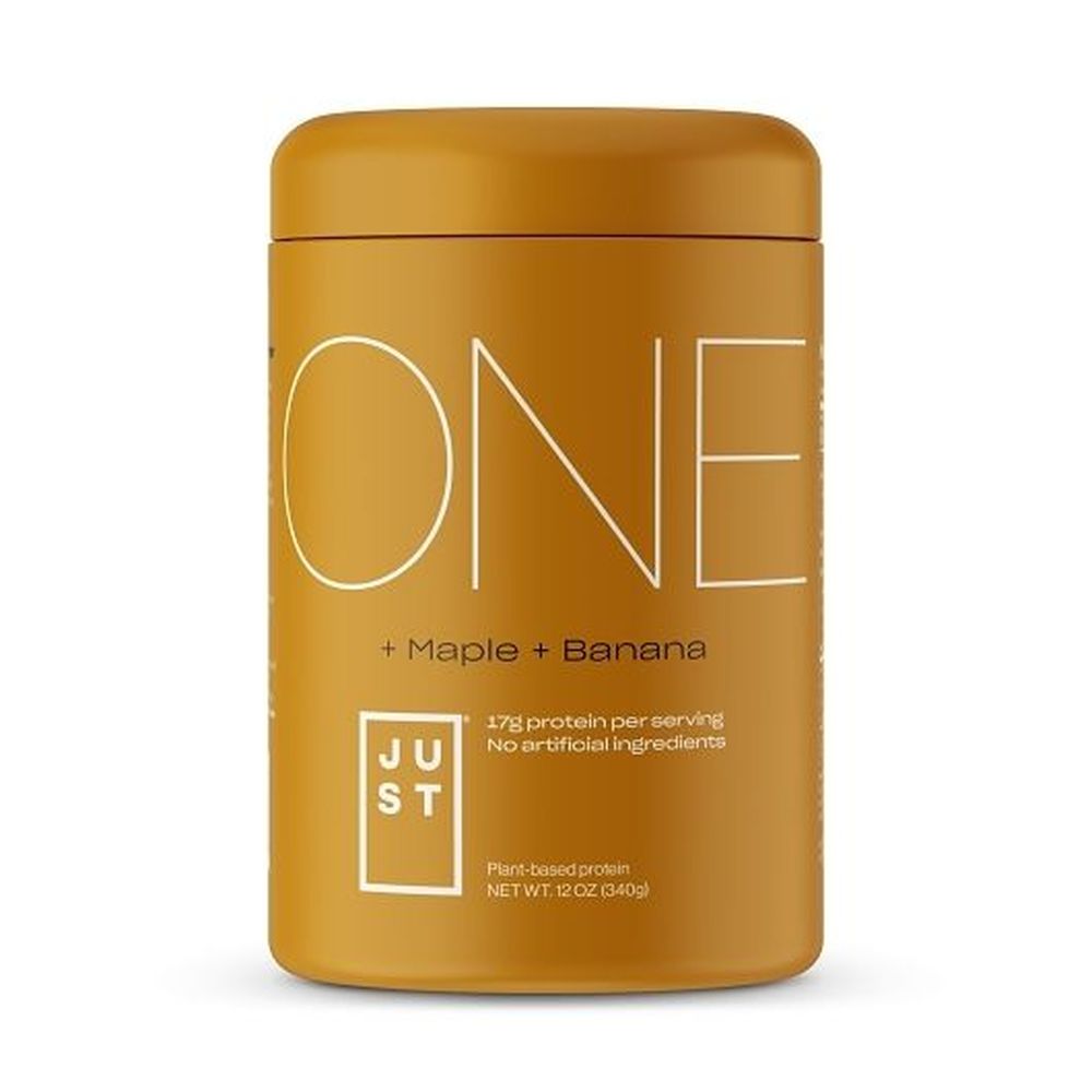 Just One Maple Banana Plant-based Protein Powder, 12 Ounce -- 6 Per Case
