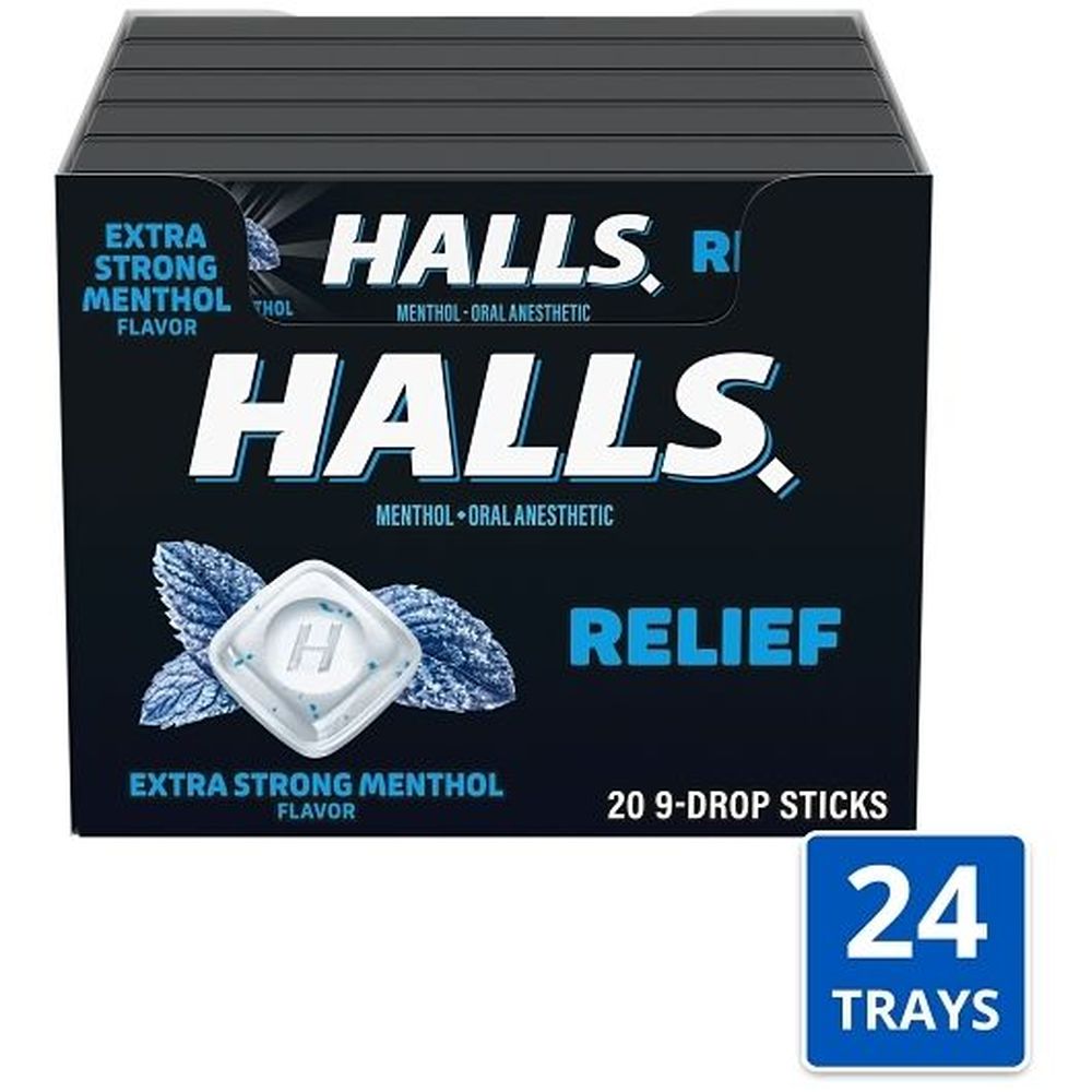 Extra Strong Menthol Cough Drops