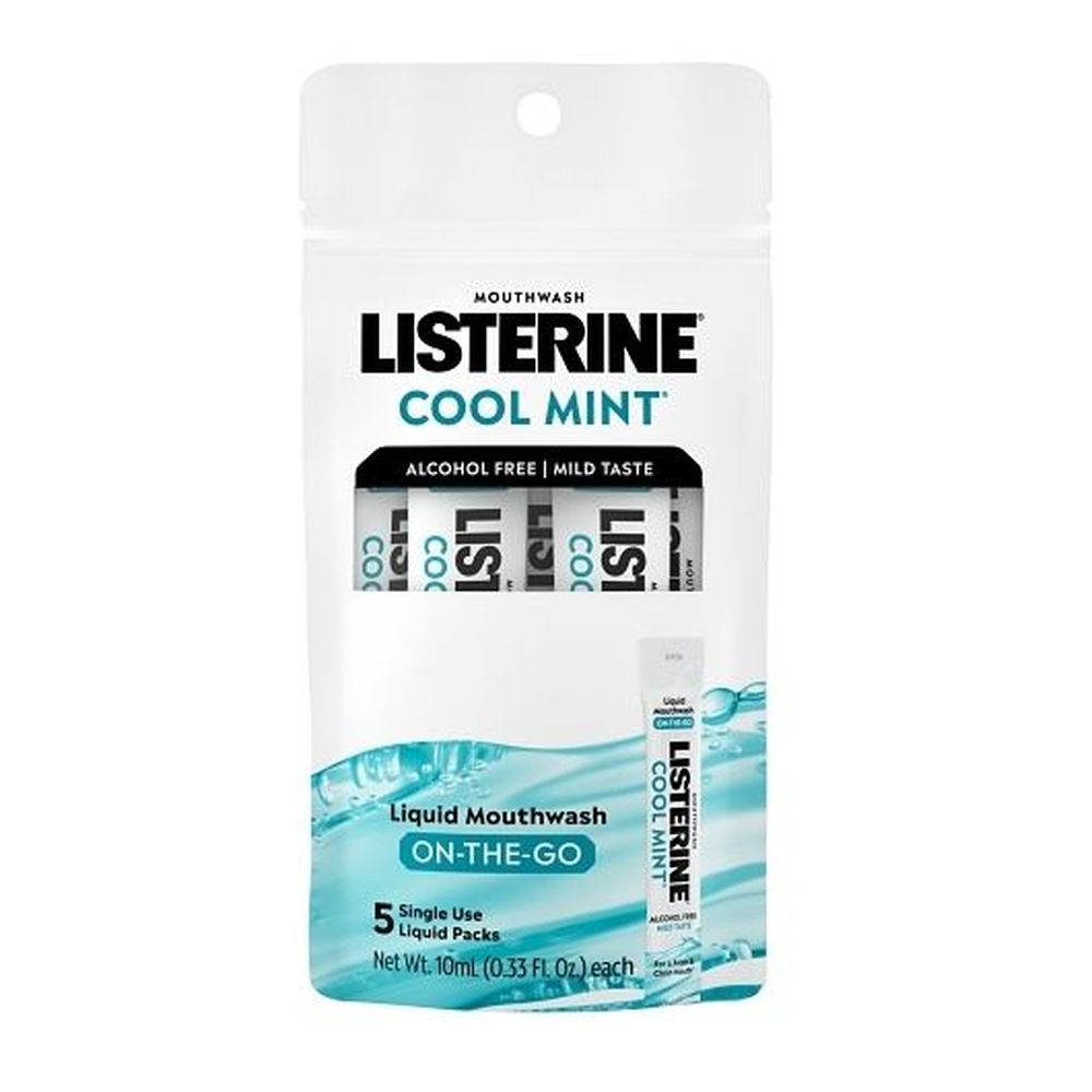 Cool Mint Alcohol Free Liquid Mouthwash 50 Milliliter