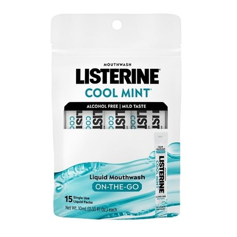 Cool Mint Alcohol Free Liquid Mouthwash